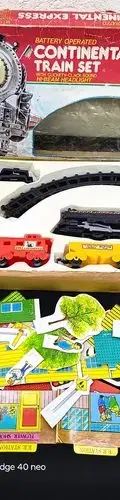 Continental Express Train Set En Caja Vintage 80s Incompleto — Coleccionables vintage, años 80s