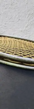 Raqueta Head Edge Vintage De Aluminio 4 1/4 Tenis Original Plateado 00 — Coleccionables vintage, años 70s (foto 9)