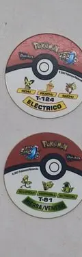 Lote Tazos Pokémon Shiny Prismatic Laser Y Rebotazo 2007 6pz — Coleccionables vintage, años NOW (foto 2)