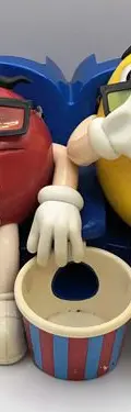 Dispensador De Lunetas M&m's Sala De Cine 3d Sillón Retro 2 — Video vintage