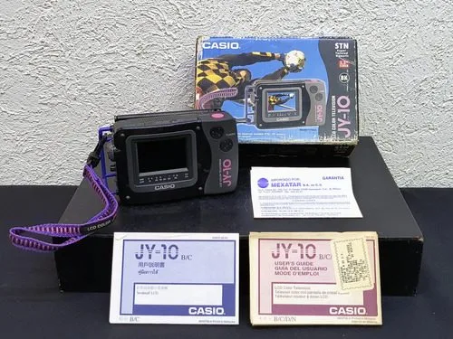 Mini Tv Casio Portátil Lcd Jy-10 Vintage En Caja Completa — Tech vintage, años 80s