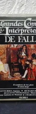 Cd Grandes Compositores E Intérpretes 2a Serie - De Falla  Estándar — Audio vintage, años 90s (foto 2)