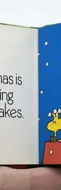 Mini Libro Snoopy Navidad Es Tiempo Juntos Peanuts 1980 Vtg