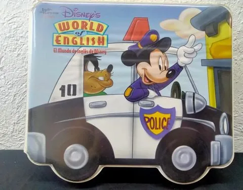 El Mundo De Inglés De Disney #10 Vintage Vhs Y Cassettes