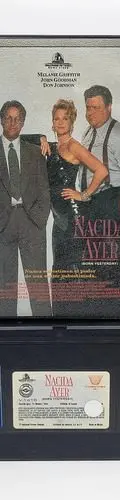 Película Vhs Nacida Ayer Born Yesterday Videovisa Hollywood — Video vintage, años 90s