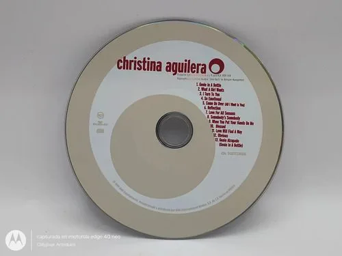 Cd Christina Aguilera Homónimo 1999 Bmg Solo Disco Original Estándar — Audio vintage, años 90s