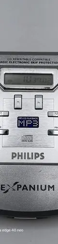 Discman Philips Expanium Exp103/17 Mp3 Retro Año 2000 Plateado — Audio vintage, años NOW (foto 2)