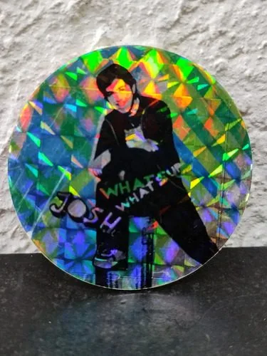Tazo Drake Y Josh Nickelodeon #36 Prismatic 2010 Original — Coleccionables vintage, años NOW