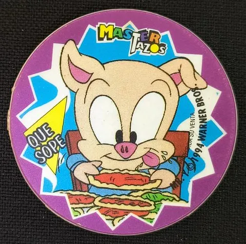 Tazo Máster Tazos Tiny Toons 1994 #108 Que Sope Hampton