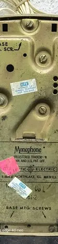 Teléfono Antiguo Monophone Rosa De Disco Vintage Usa 70's Rosa Claro — Tech vintage, años 70s (foto 10)