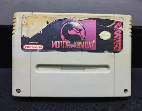 Mortal Kombat Para Super Famicom Japonés Re-pro