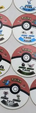 Lote Tazos Pokémon 4 Classic Año 2007 Nintendo 24pz Original — Coleccionables vintage, años NOW (foto 10)