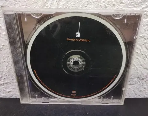 Cd Sin Bandera - Sin Bandera Solo Disco Y Caja Original  Estándar