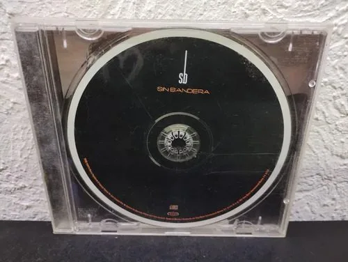 Cd Sin Bandera - Sin Bandera Solo Disco Y Caja Original  Estándar — Audio vintage