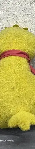 Peluche Big Bird Con Osito Plaza Sésamo 2000 Retro Tycoon Amarillo — Coleccionables vintage, años NOW (foto 6)