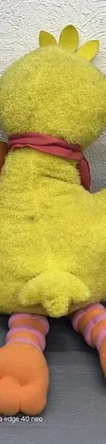 Peluche Big Bird Con Osito Plaza Sésamo 2000 Retro Tycoon Amarillo — Coleccionables vintage, años NOW (foto 7)