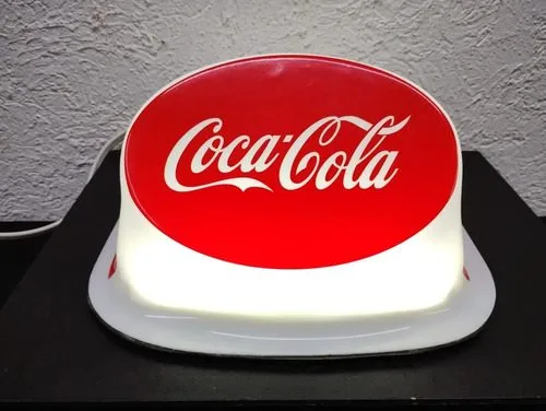 Lámpara Y Detector De Billetes Coca Cola De Colección Usado — Decoración vintage, años NOW