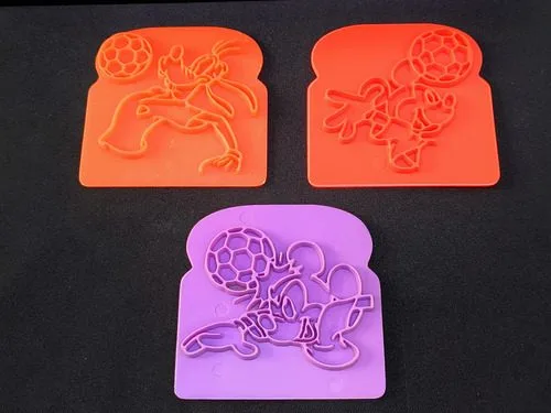 Disney Moldes Marca Pan Bimbo Diverti Sandwich De Colección Morado — Coleccionables vintage, años 90s