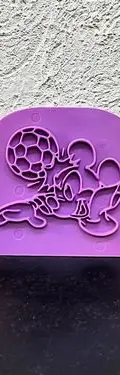 Disney Moldes Marca Pan Bimbo Diverti Sandwich De Colección Morado — Coleccionables vintage, años 90s (foto 2)