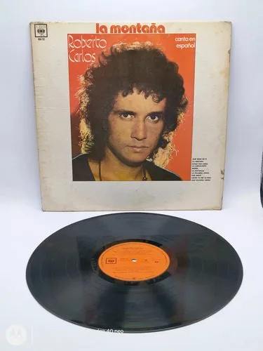 Disco Lp Acetato Roberto Carlos La Montaña Español Cbs 1973 Estándar — Audio vintage, años 70s