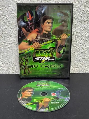 Dvd Max Steel Bio Crisis Mattel Usado Original — Video vintage, años NOW