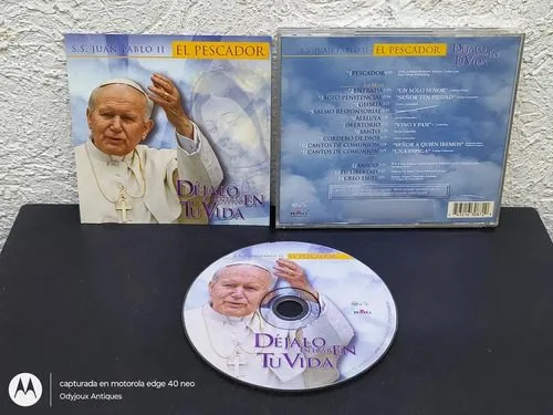 Cd S.s. Juan Pablo 2 El Pescador Déjalo Entrar En Tu Vida — Audio vintage, años 90s