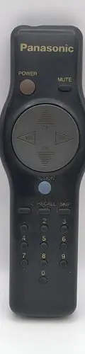Control Remoto Para Tv Panasonic Eur501050a Vintage Original Negro — Video vintage