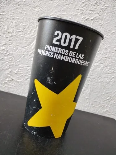 Vaso Promocional Coca Cola Sin Azúcar Carl's Jr 2017 Origina — Coleccionables vintage, años NOW
