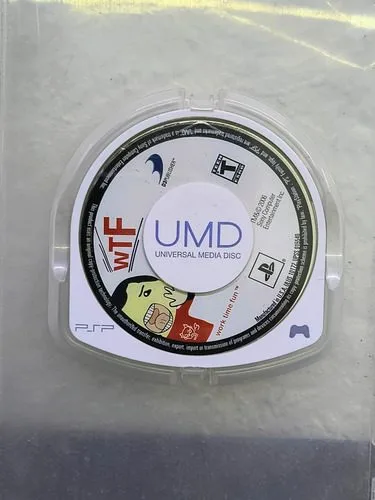 Work Time Fun Wtf Para Psp Solo Disco Usado Original — Gaming vintage, años NOW