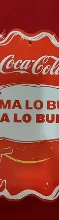 Afiche/publicidad Coca Cola Toma Lo Bueno Navideño Año 2005 — Coleccionables vintage, años NOW