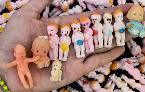 Lote Figuras Mini Bebes Vintage 80's 210-pack
