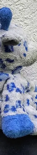 Jirafa De Peluche Azul Marca Tylux Original Usado Azul — Coleccionables vintage, años 90s (foto 2)
