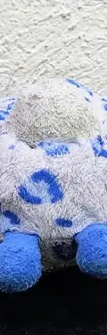 Jirafa De Peluche Azul Marca Tylux Original Usado Azul — Coleccionables vintage, años 90s (foto 6)