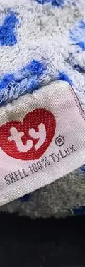 Jirafa De Peluche Azul Marca Tylux Original Usado Azul — Coleccionables vintage, años 90s (foto 7)