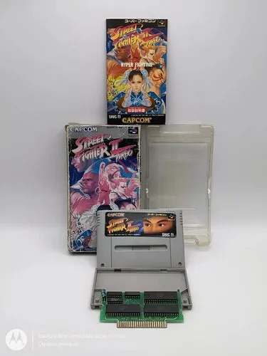 Street Fighter 2 Turbo Para Super Famicom Japonés En Caja
