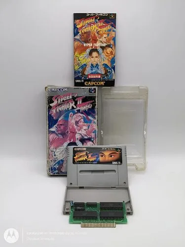 Street Fighter 2 Turbo Para Super Famicom Japonés En Caja — Gaming vintage, años 90s