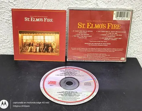 Cd Various Artists St. Elmo's Fire (original Soundtrack)1985