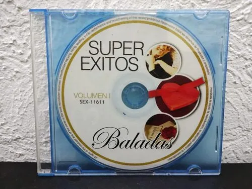 Cd Super Éxitos Volumen 1 Baladas Solo Disco Original  Estándar — Audio vintage
