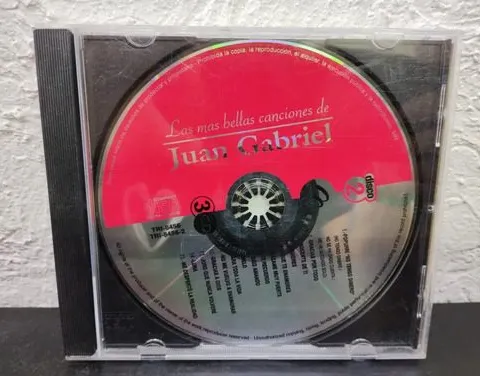 Cd Las Más Bellas Canciones De Juan Gabriel Disco 2 Original Estándar