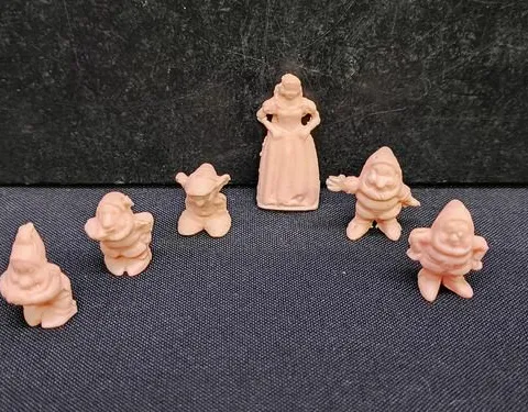 Lote Figuras Promocionales Minis De Barcel Blancanieves 80s
