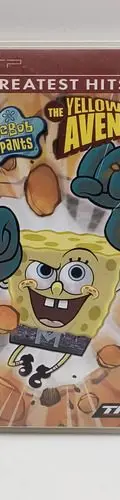 The Yellow Avenger Bob Esponja Nickelodeon Thq Para Psp