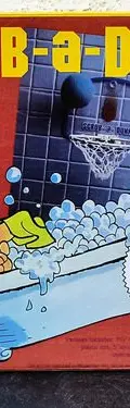 Juguete Daniel El Travieso Scrub A Dunk Para Bañera Vintage Azul — Coleccionables vintage, años 80s (foto 2)