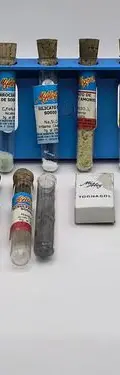 Juego De Química Mi Alegría Lote Accesorios Y Tubos Ensayo — Coleccionables vintage, años 70s (foto 2)
