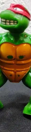 Tortuga Ninja Raphael Vintage 1989 Tmnt Playmates Reparar — Coleccionables vintage, años 80s (foto 3)