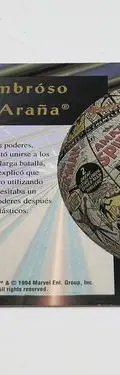 Tarjeta Pepsicard El Increíble Hombre Araña #5 Marvel Comics Hombre Araña — Coleccionables vintage, años 90s (foto 4)