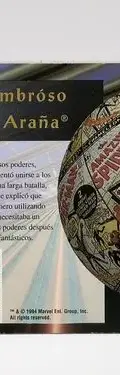 Tarjeta Pepsicard El Increíble Hombre Araña #5 Marvel Comics Hombre Araña — Coleccionables vintage, años 90s (foto 2)