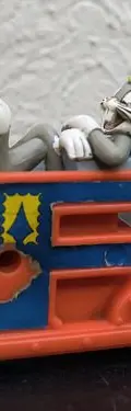 Figura Bugs Bunny Letra F Sonrics Fiesta 2000 Looney Tunes — Coleccionables vintage, años NOW