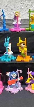 Set Figuras Rock Toons Hanna Barbera Sonrics 20pz Retro 90's — Decoración vintage, años 90s