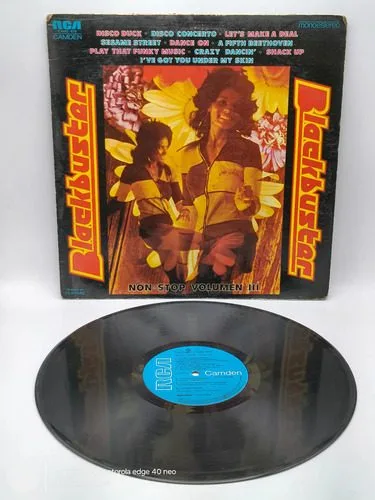 Disco Lp Acetato Blackbuster Non-stop Volumen 3 Rca 1977 Estándar — Audio vintage, años 70s