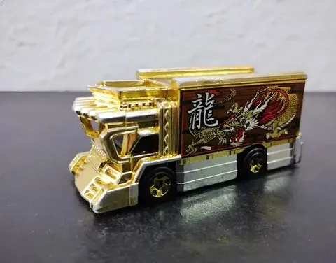 Hot Wheels - Raijin Express Usado Original  Dorado